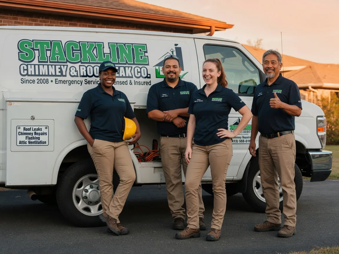 Chimney flashing repair company in Bois D Arc, MO